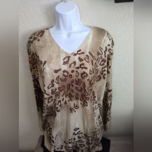 Hampshire Studio sweater size L. RN 80208